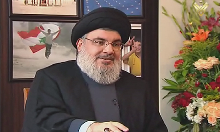 entrevista con el secretario general de hezbola, sayed hasan nasrola Hezbolá asegura que los sionistas no tienen futuro en nuestra región